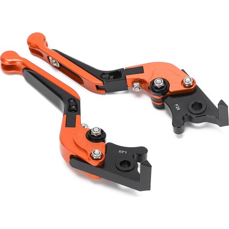 Motorrad-Bremshebel links/rechts, Ersatzteile für YAMAHA NMAX 155 (2015–2021), Motocross- und Pitbike-Teile, Orange (1/5)