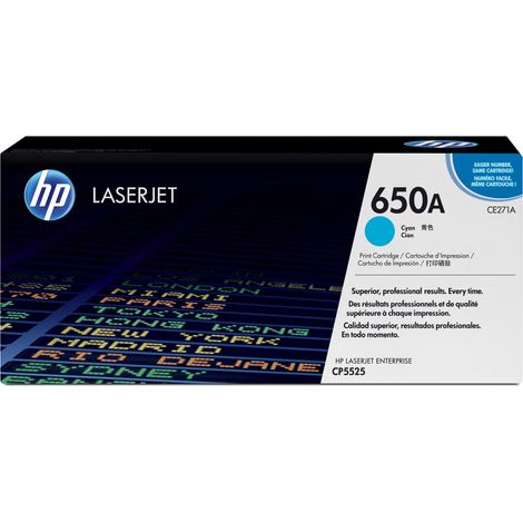 Toner Originalzubehör 650A ca. 15.000 Seiten cyan (1/3)