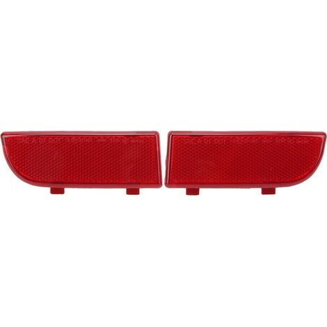 SJLERST 1 paire de réflecteur de pare-chocs arrière 6398260440 gauche droite rouge réflecteur de pare-chocs arrière de remplacement pour Mercedes-Benz Vito W639 2003-2015 (1/5)