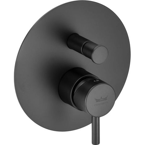 Kronenbach Lima 2.0 Black Unterputz-Wannen-Brausearmatur (1/4)