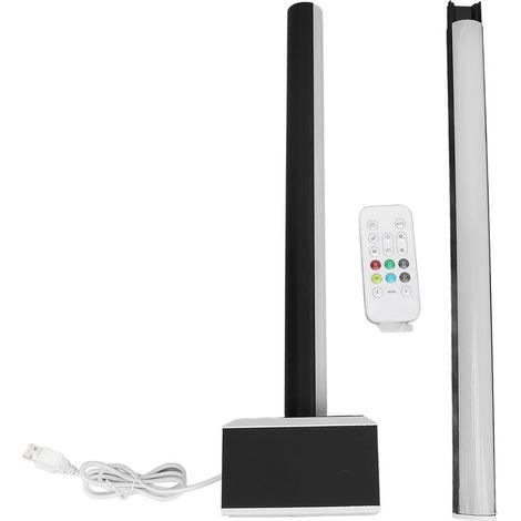 Lampadaire d'angle LED, intensité variable, couleur changeante, rvb, moderne, Bluetooth, télécommande via application Bluetooth, pour salon de jeu (1/4)