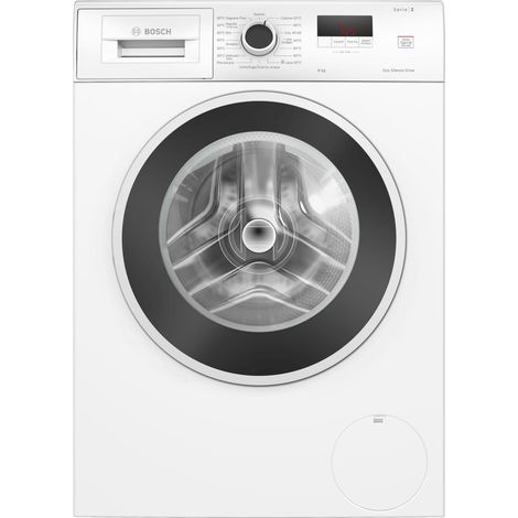 Bosch WGE03200IT Serie 2 Lavatrice Carica Frontale 8 Kg 1200 rpm Classe A EcoSilence Drive ActiveWater Plus (85x60x59 cm) colore Bianco (1/10)