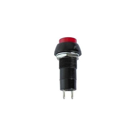 R18-25b Bouton-poussoir Off-(on) Noir 1a/125v