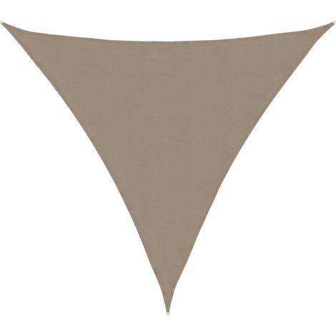 Maison Exclusive - Parasole a Vela Oxford Triangolare 4,5x4,5x4,5 m Talpa