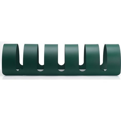 Rastelliera Portabici 5 Posti in Ferro 90x30x23 cm Belfer Bike Rack 42/PB Verde