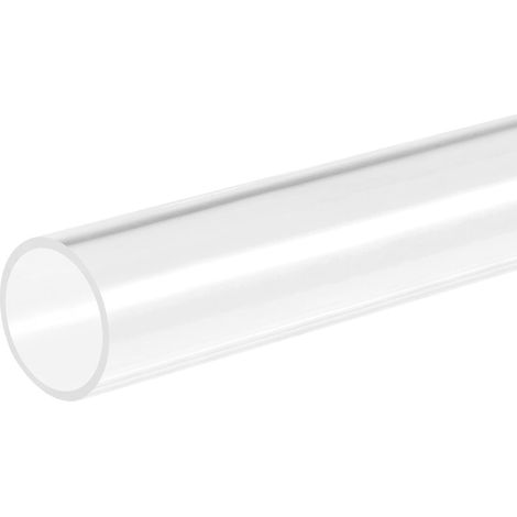 Transparent Rigide Acrylique Tuyau 31mm ID x 35mm Diamètre Externe x 305mm Rond Tube (1/5)
