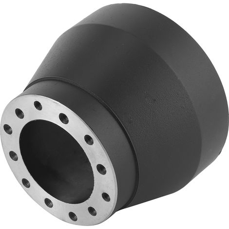 Kit d'adaptateur de moyeu de volant en alliage d'aluminium noir résistant à l'usure, compatible avec tous les véhicules E30