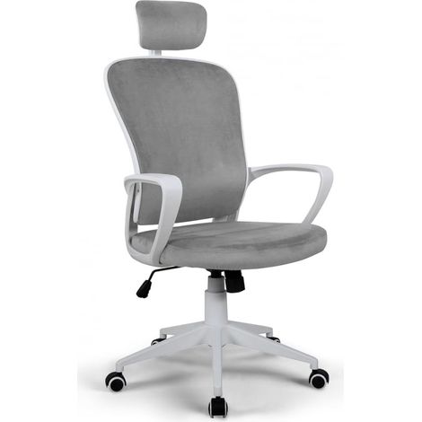 Ergonomischer Bürostuhl aus Stoff mit Kopfstütze Im Sepang Moon-Design