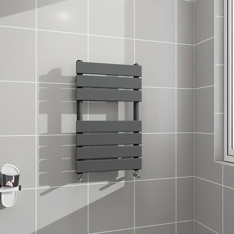 AICA Towel Rail Radiator Designer Central Heating Anthracite 650x400mm (1/5)