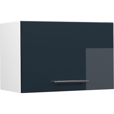 Pensile da cucina Fame-Line, Blu scuro lucido, 60 cm Piatto, Vicco