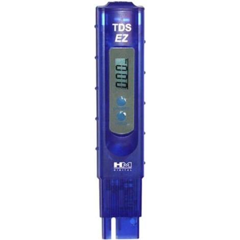 HM Digital TDS-EZ Water Quality TDS Tester, 0-9990 ppm Measurement Range, 1 ppm Resolution, 3% Readout Accuracy,Purple (1/2)