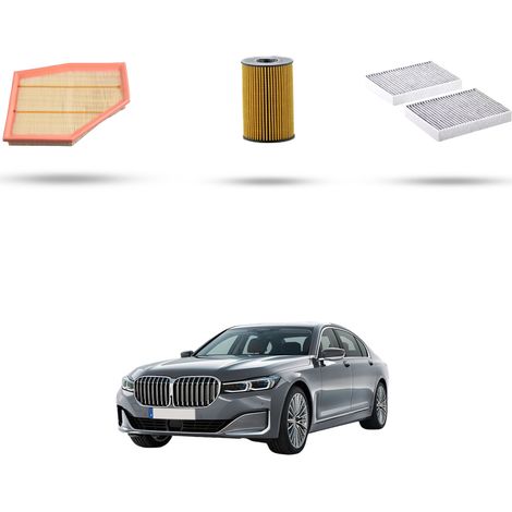 Kit tagliando 3 filtri compatibile con Bmw serie 7 (G11,G12) 750Li 390kw dal 2019 (1/5)
