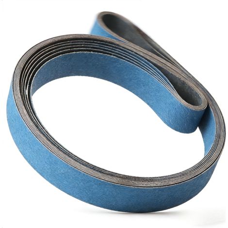 6 Pièces Bandes Abrasives 50 x 2000 mm Grain 120 (1/5)