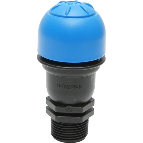 Valvola di sfiato per tubo 1 pollice-32mm per sistemi di irrigazione PN10. (1/5)