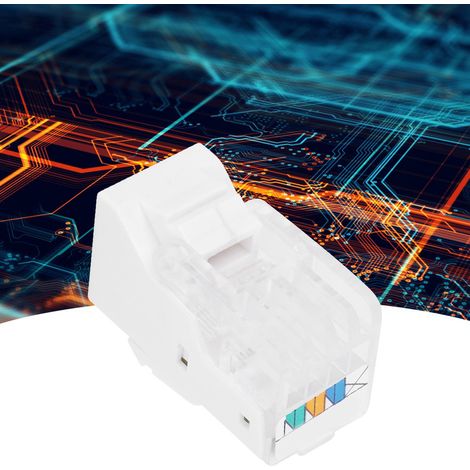 Module téléphonique RJ11 4 conducteurs CAT3 (5 pièces) - Composant électronique d'information (1/5)