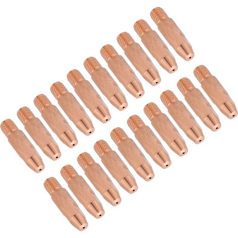20 embouts de contact en cuivre M6 pour torche de soudage MIG/MAG Binzel 24KD (1,2 mm) (1/5)