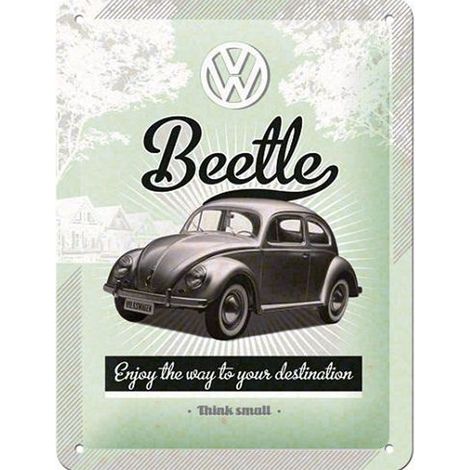 Plaque métal Volkswagen