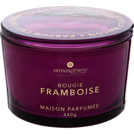 Duftkerze 440 g Glowy Himbeere - Atmosphera créateur d'intérieur (1/2)