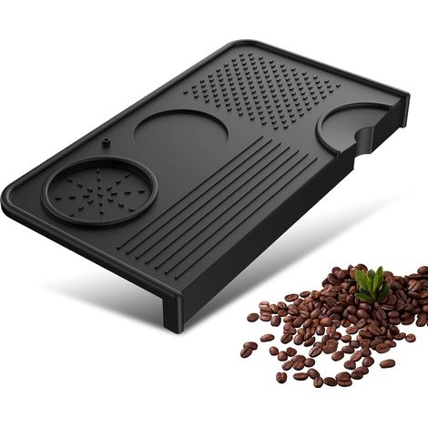 Tapete de silicona para prensar café, tapete de silicona para prensar café, tapete profesional para prensar café para uso doméstico y baristas.