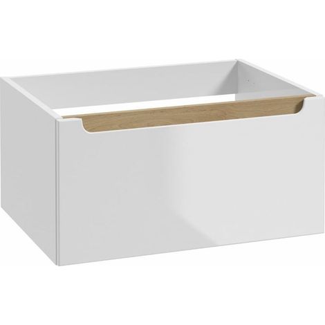 Naturel Mobile bagno aggiuntivo Naturel Stilla 60x30x45 cm bianco (STILLAB06003)
