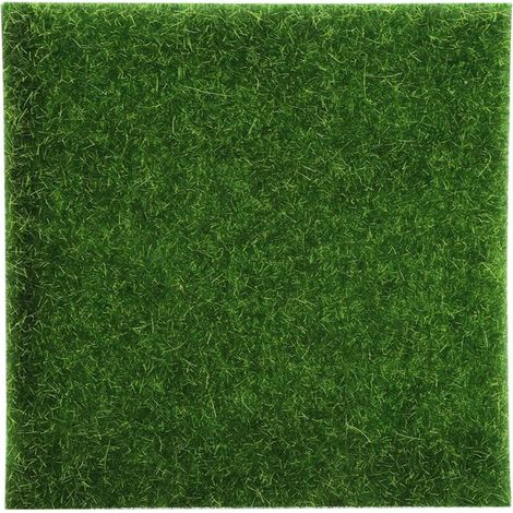 10 PCS Gazon artificiel Tapis de pelouse Jardin Micro Paysage Ornement Décoration de la maison (1/5)