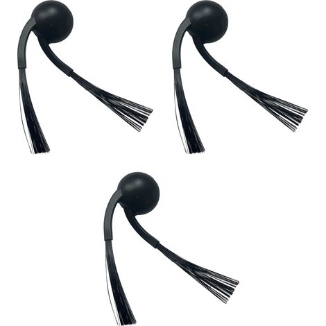 Brosses Latérales de Rechange pour Aspirateur Robot Laveur AIRROBO M2, Lot de 3