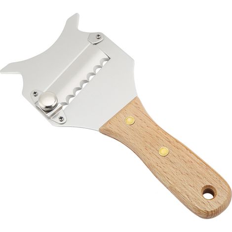 Trüffel- und Käsereibe aus Edelstahl, verstellbare Klinge, Schokoladenschneider, multifunktionales Küchenutensil (1/5)