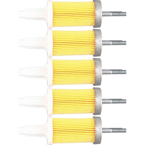 Kit de remplacement de filtre pour moteur diesel (5 pièces), compatible avec le générateur et la motobineuse refroidis par air 178F. (1/5)