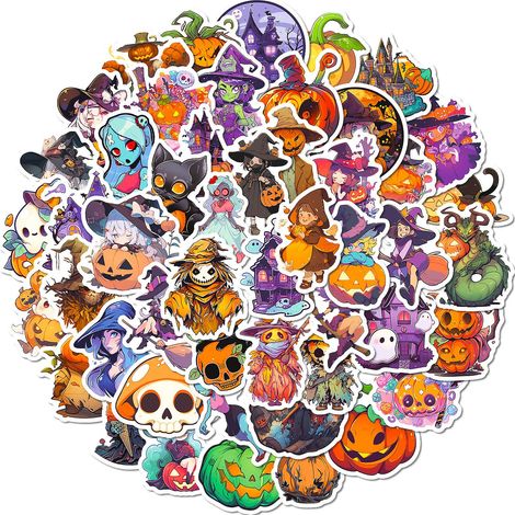 Set mit 50 Lightning McQueen-Aufklebern für Halloween, zum Aufkleben auf Laptops, Wasserflaschen, Koffer, Skateboards, Motorräder… Ideales Geschenk (1/5)