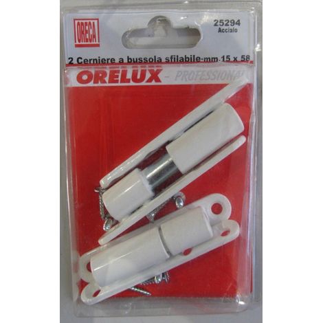 ORECA - CERNIERA A BUSSOLA SFILABILE 15X58MM