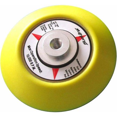 tampon De Ponage Auto-agrippant -75 Mm - Autocollant Magique - Pour Ponceuse Orbitale - Avec Adaptateur Pour Perceuse Lectrique Et Disque De Polis