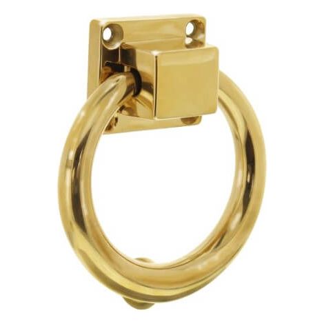 Heurtoir de porte rond Arden laiton non laqué - 0010.403500