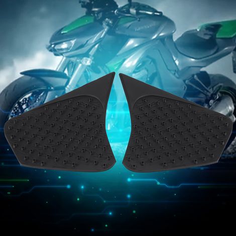 Patins antidérapants pour réservoir de carburant et autocollants antidérapants pour genoux adaptés aux motos Kawasaki Z1000 14-17 (paire) (1/5)