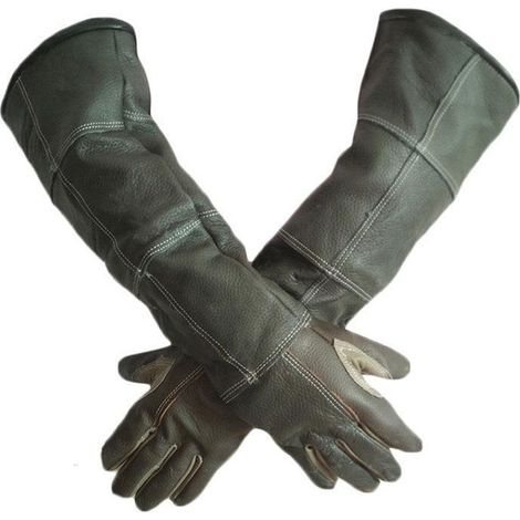 Gants de manipulation des animaux pour chien chat oiseau serpent perroquet lézard, anti-morsure / scratch jardinage des animaux sauvages protection gants (1/5)