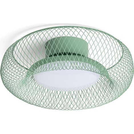 Plafón LED 18W Metal CCT Seleccionable Zeiryn S Verde (1/5)