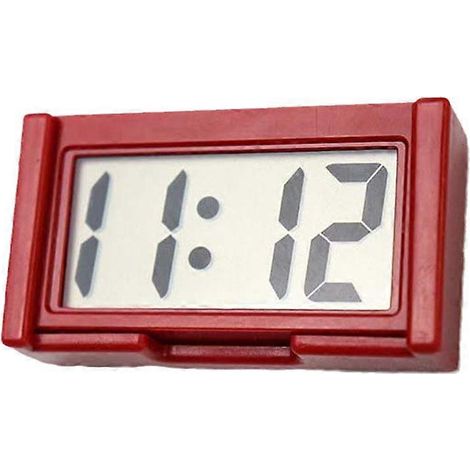 Digitale Uhr fürs Armaturenbrett – Kleine LED-Uhr zum Selbstkleben fürs Auto