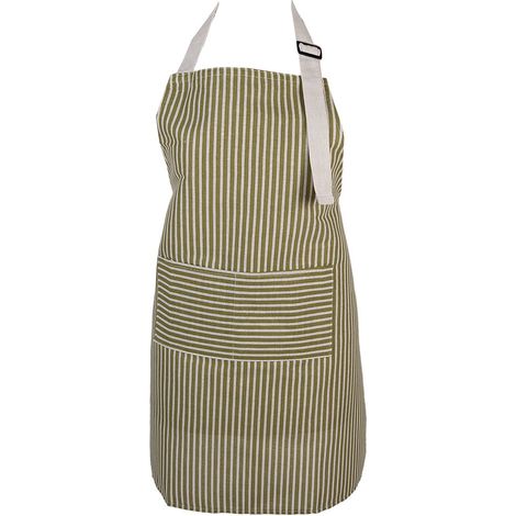 Tablier de cuisine vert en polyester 69 x 68 cm, protection pour cuisine et pâtisserie - PANGIVO (1/3)