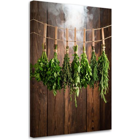 Wandbild Kräuter Gewürze 40x60 cm (1/5)