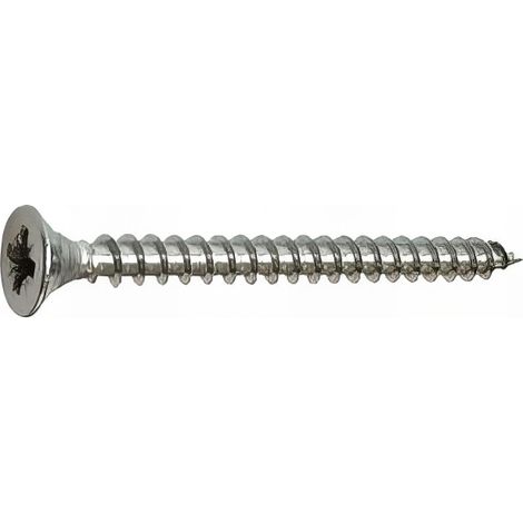 25 vis agglo tête fraisée pozidriv Inox A4 - Diamètre 4 mm - Longueur 40 mm mm