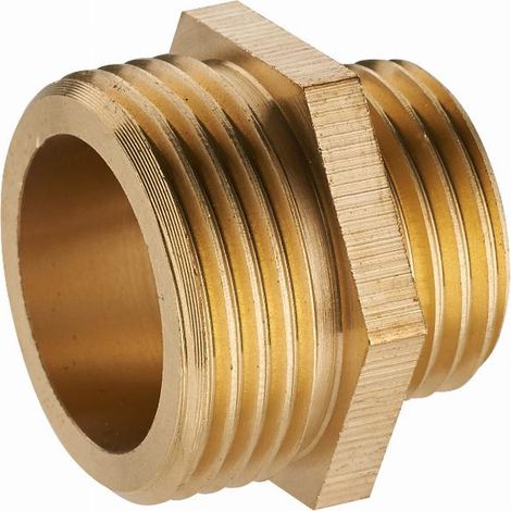 Messing Doppelnippel männlich reduziert M3/4' (20x27) NOYON & THIEBAULT - M1/2' (15x21) - 190-2015L1