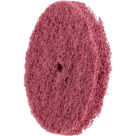 PFERD TOOLS POLINOX Vliesronden Ø 75 mm Bohrung-Ø 6 mm A280 für Feinschliff und Finish 10 Stk