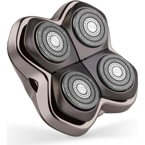 Lama per rasoio elettrico da uomo, ideale per teste calve e rasatura profonda