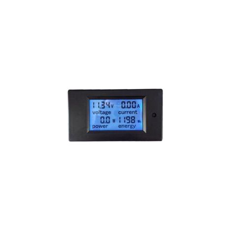 Voltmetro-amperometro CC multifunzione – Display LCD digitale – Tester e rilevatore di corrente - Crezuo