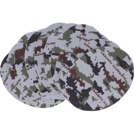 10 Pièces Patchs Camouflage pour Réparation et Décoration de Vêtements, Pantalons et Vestes (1/5)