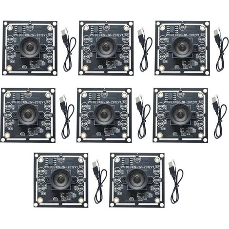 Pièces Module de Caméra 100 Degrés 1MP OV9732 1280x720 30fps Module de Caméra USB Drive Free pour WinXP/7/8/10 avec Cable de 60 cm (1/2)