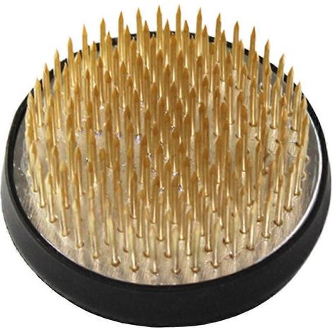 1 support de fleuriste avec trou pour arrangement floral-4cm-Golden (1/2)