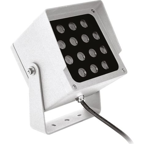 Proiettore LED GES2233 31W Bianco con Staffa IP65, Temperatura Luce Selezionabile 3000K/4000K/6500K - Gea Luce (1/2)