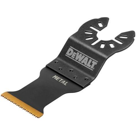 1 - Oszillierendes Sägeblatt - Titan - Schneidet Holz, Metall, Gips - Universelles Multifunktionswerkzeug - Silber - 30 x 44 mm (1/5)
