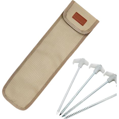 Rangement pour piquets de tente Organisateur porte-crampons en tissu Oxford 900D - Piquets de tente d'extérieur, idéal pour la randonnée, le trekking, l'escalade, les pique-niques et les voyages. (1/5)