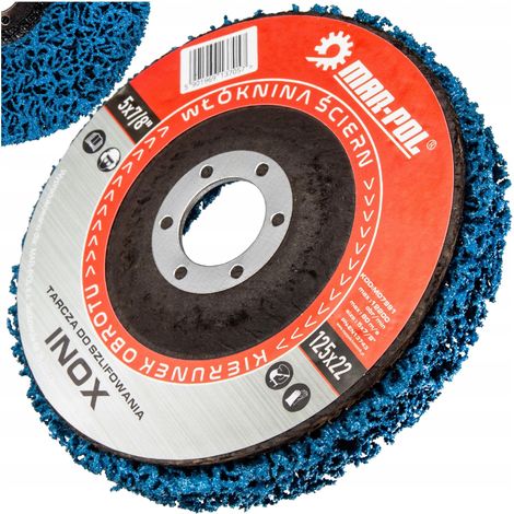 Schleiftuch 125 mm / Edelstahl (1/5)